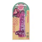 Bubblegum Blast Twinkle Jam – jelly dildo with suction cup – pink – 22 cm — Photo 1