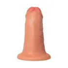 Caliber Realistic Dildo – 16 cm (6.3″) – Flesh — Photo 3