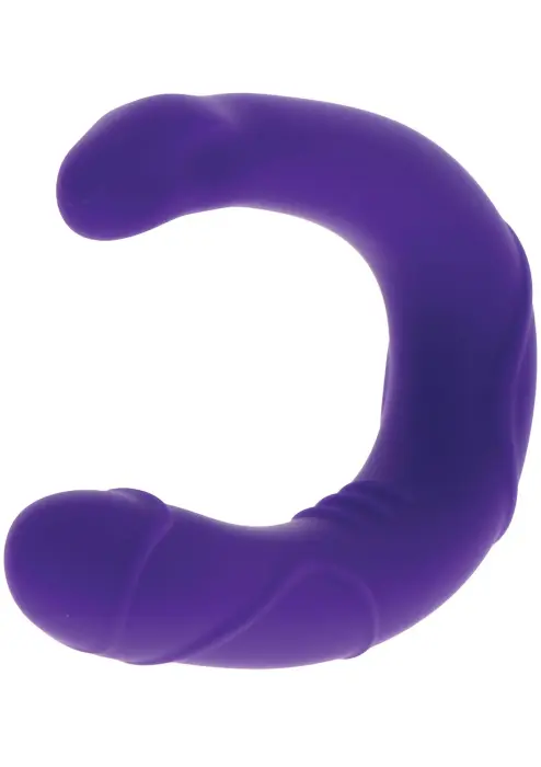Vogue Mini Double Dildo – 15 cm (6″) – Purple