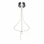 Bijoux Indiscrets Desir Metallique Black Adjustable Mesh Choker & Chain — Photo 3