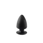 Plug-Model 1 divslāņu anālais spraudnis – 9 cm – Melns — Foto 3