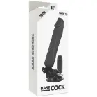 BASECOCK Remote-Controlled вибратор с управлением – 20 см (7.9″) x 4 см (1.6″) – черный — Фото 3