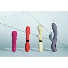 Loveline Weathervane divkāršās darbības truša vibrators – 22 cm – pelēks — Foto 7