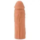 HIDDEN DESIRE INFERNO vedelast silikoonist peenise varrukas – 15 cm – nahavärv — Foto 4