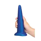 b-Vibe Anal Stretcher Training Cone – rievėtas silikoninis analinis kūgis — Nuotrauka 4