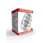 PRIVATE Clear Shot divpusējs masturbators – caurspīdīgs — Foto 3