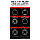 PDX Elite Compressor Vibrating Intimate Machine with Suction – 21 cm (8.25″) – Black — Photo 4