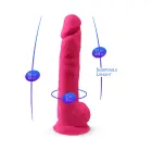 Silex-D Model Dildo – 38 cm (15″) – Rozā — Foto 6