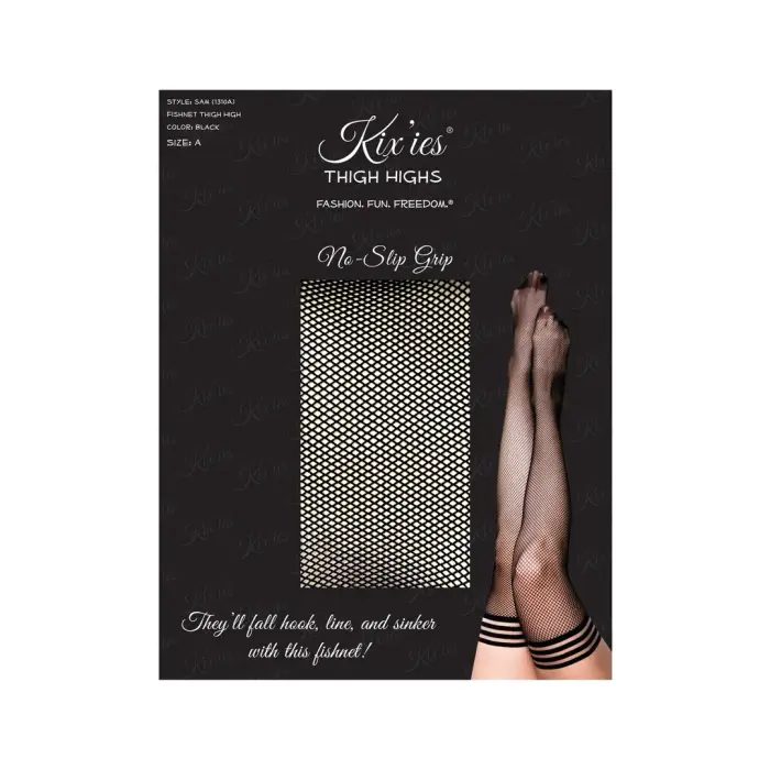 Kix'ies Sam чулки до бедра – чёрные