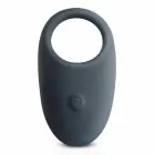 Boners Rechargeable Vibrating Silicone Partner Ring – Blue — Photo 7