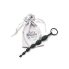 Fifty Shades of Grey baudas pastiprinošas anālās krelles – Melnas — Foto 4