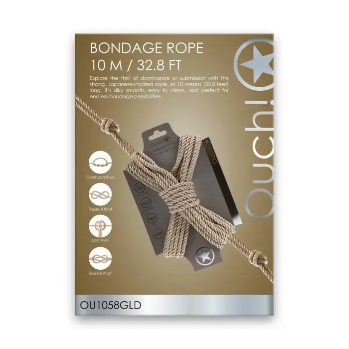 Ouch! OU1058GLD Gold Anodized Aluminium Adjustable Pinwheel 17 cm