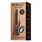 FemmeFunn Thruster Rabbit коричневый – LIQUISILK™ – 10 режимов – 3 скорости – водонепроницаемый — Фото 1