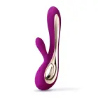 Lelo Soraya 2 Deep Rose двойной кролик-вибратор – 22 см (8.7″) – розовый — Фото 1