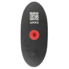ANOS piepūšams anālais paplašinātājs ar vibrāciju – 10.9 cm (4.3″) – Melns — Foto 9