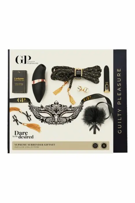Guilty Pleasure Supreme Surrender 8-Piece Luxury Gift Set – gold edition