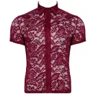 Svenjoyment Lace Shirt – Red – L — Photo 5