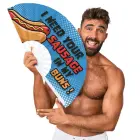 Sausage Fan – dekoratiivne lehvik – 64 cm — Foto 2