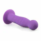 EasyToys силиконовый анальный дилдо с присоской – 18 cm (7″) – Фиолетовый — Фото 2