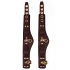 Taboom Cocoaelle – плетёные манжеты на щиколотки из веганской кожи – какао — Фото 6