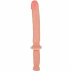 Get Real The Manhandler anatominis wand dildo – 38 cm (15″) – kūno spalvos — Nuotrauka 2