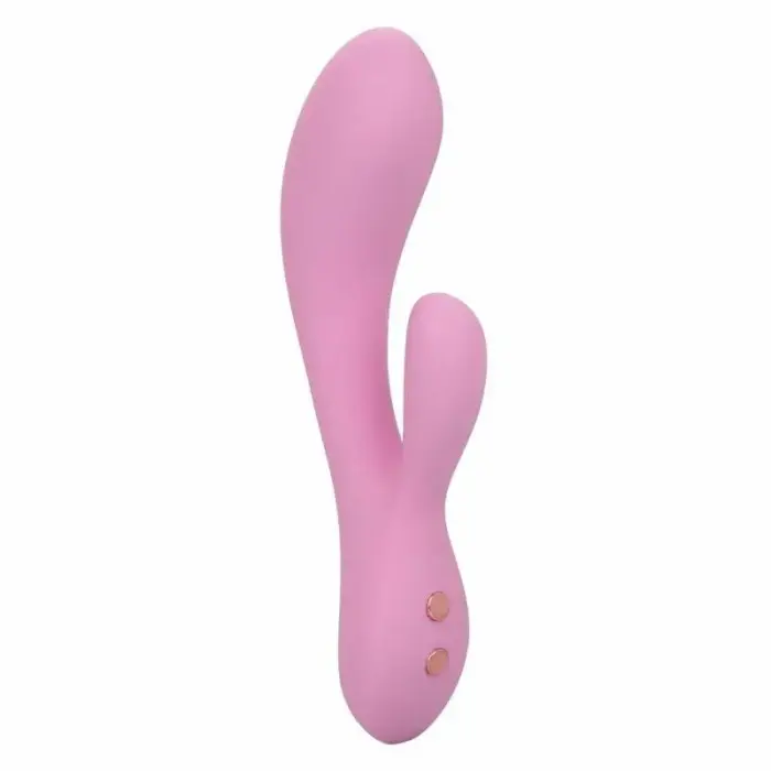 Двойной вибратор CalExotics Contour Zoie – 20.3 см (8″) – розовый