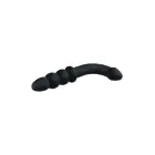 NMC 6.5 Inch Silicone Double Headed Plug – dvigalvis silikoninis analinis kaištelis – juodas – 16,5 cm — Nuotrauka 3