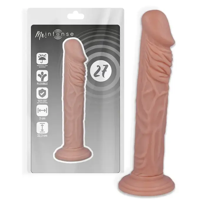 MR INTENSE Model 27 anatomisks dildo – 22.3 cm (8.8″) – miesas krāsa