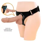 PRETTY LOVE Jerry strap-on dildo – 19.3 cm (7.6″) – miesas krāsa — Foto 2