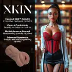 Career Girls Sexy Librarian Paige Spreadmore – medium masturbator, XKIN TPE – brown – 244 g — Photo 4