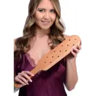 XR Brands Strict Beech Wood Paddle with Aerodynamic Holes 39cm — Photo 3