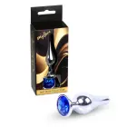 MyLove Toys Jewellery Silver anālais spraudnis – 9.5 cm (3.7″) – Tumši zils — Foto 8