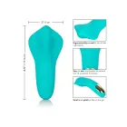 Slay Pleaser Mini Vibrator – 10.16 cm (4″) – Blue — Photo 8