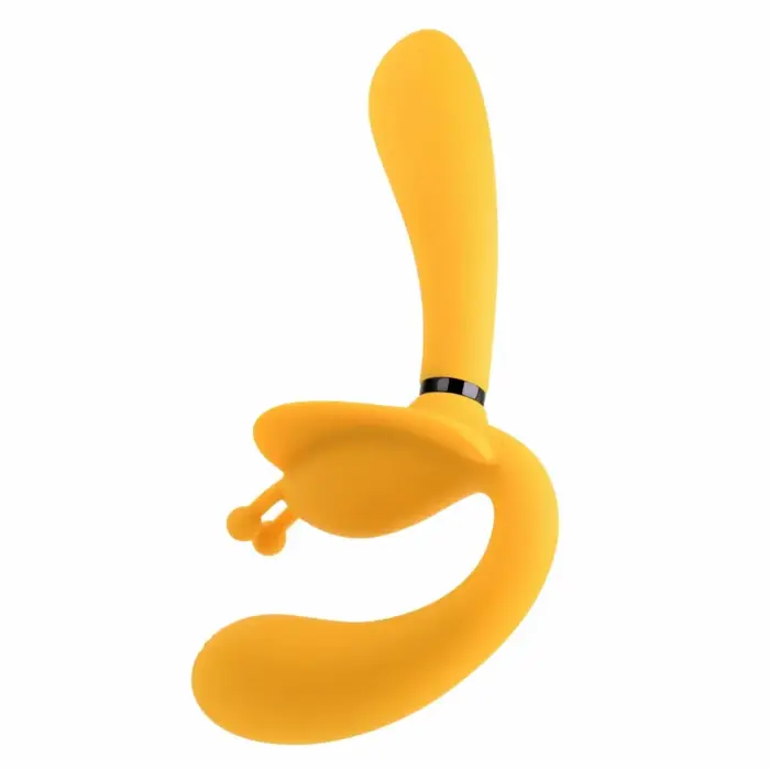Evolved The Monarch Strapless Vibrating System – Yellow