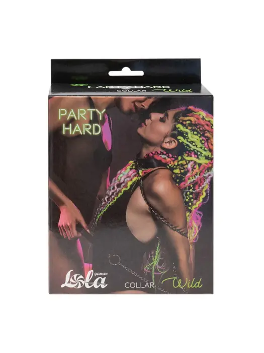 Lola Games Party Hard apkakle – melna/sarkana