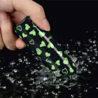 Перезаряжаемый светящийся в темноте вибратор в форме сердца – 8.4 cm (3.3″) — Фото 10