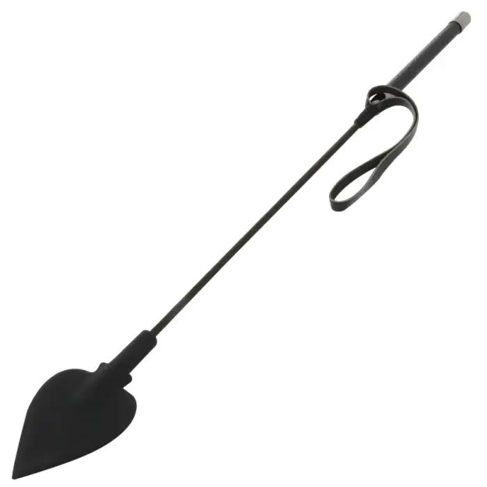 Darkness silikona žokejs – melns – 60 cm