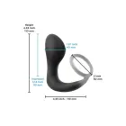 Renegade Slingshot Anal Plug – Black — Photo 4