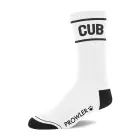 Prowler RED "Cub" socks – white / black — Photo 1