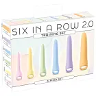 Six-Piece Training Dildo Set 2.0 – Multicolored — Photo 1