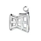 Cone Cell – male-to-female metal chastity device – adjustable elastic belt – 85–130 cm waist — Photo 6
