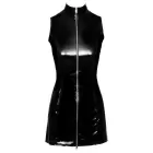 Black Level vinüülist kleit lukuga – S — Foto 6