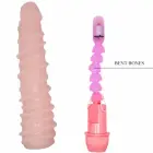 BAILE Flexi Vibe Sensual spiralinis vibratorius – 19.5 cm (7.7″) – kūno spalva — Nuotrauka 4