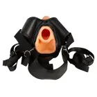 Realistixxx Strap-On Hollow – õõnes strapon – silikoon – kunstnahk — Foto 4