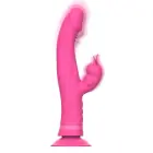 Intense Julio triušio vibratorius – 24 cm (9.4″) – rožinis — Nuotrauka 2