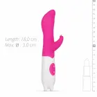 Petite Piper 7-Mode Pink Silicone Intimate Device 18cm Waterproof — Foto 5