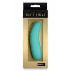 Gold-N-Dreams Beatrix – rechargeable silicone intimate device – turquoise – IPX7 — Photo 1