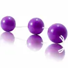 BAILE Strip Lilac ABS anālās bumbiņas 3 gab. – 20 cm – Violets — Foto 1