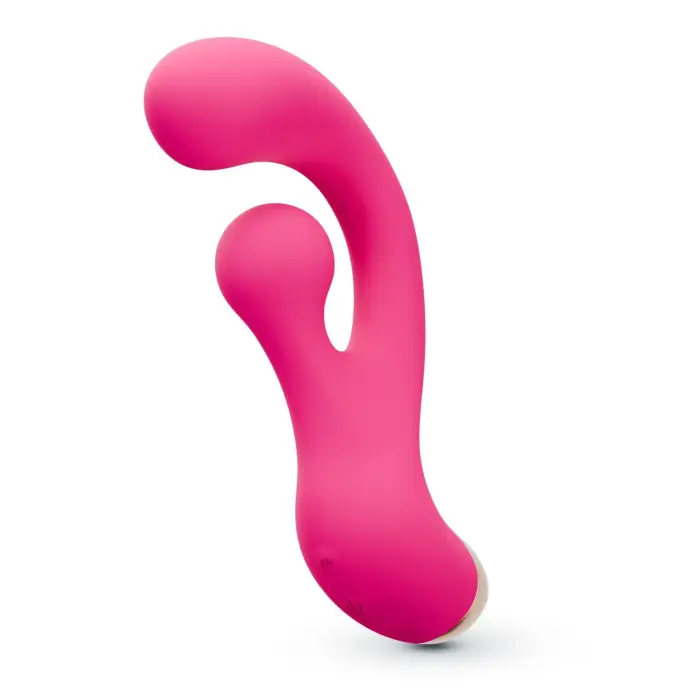 CRUSHIOUS Pleaser кролик-вибратор с вращающейся стимуляцией – 17.7 cm (7″) – розовый