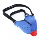 Neoprene Puppy Dog Mouth Mask – Blue — Photo 5
